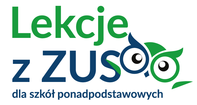 Logo „Lekcje z ZUS” 