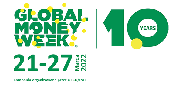 LOGO Global Money Week, czyli Światowy Tydzień Pieniądza